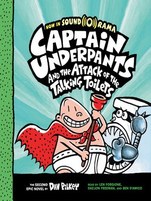 cover image of Captain Underpants and the Attack of the Talking Toilets (Captain Underpants #2)